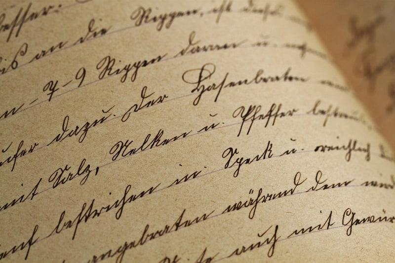 Historical Manuscript